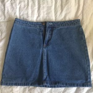Jean skirt